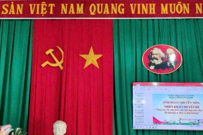 Sinh hoạt chuyên môn tháng 9/2025