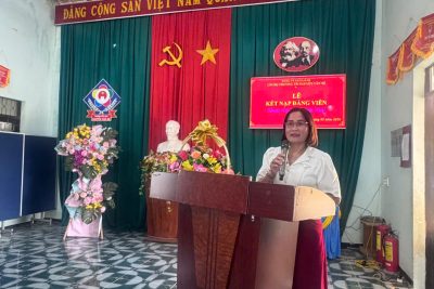 KẾT NẠP ĐẢNG VIÊN MỚI NĂM 2026