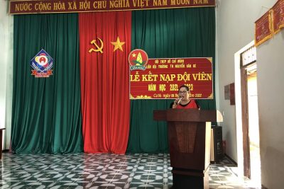 KẾT NẠP ĐỘI VIÊN MỚI.