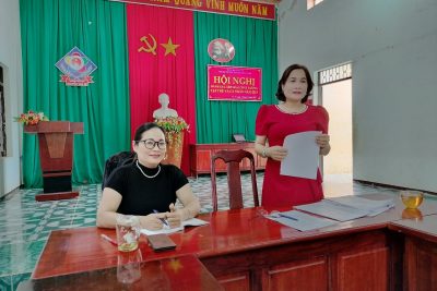 HỘI NGHỊ ĐÁNH GIÁ XẾP LOẠI CHÂT LƯỢNG CHI BỘ VÀ ĐẢNG VIÊN CUỐI NĂM 2023