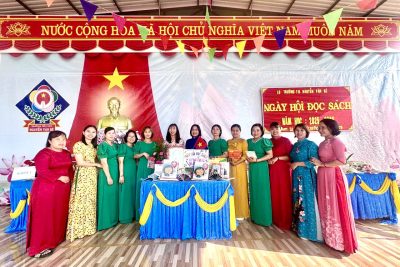 NGÀY HỘI ĐỌC SÁCH – LAN TỎA VĂN HÓA ĐỌC TRONG NHÀ TRƯỜNG