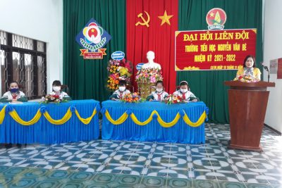 Đại hội Liện đội năm học 2021- 2022.