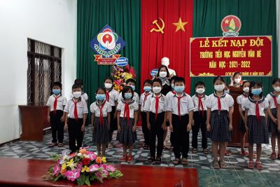 Kết nạp Đội viên đợt 1.