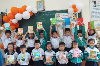 HOẠT ĐỘNG LÀM THIỆP TRI ÂN THẦY CÔ GIÁO.