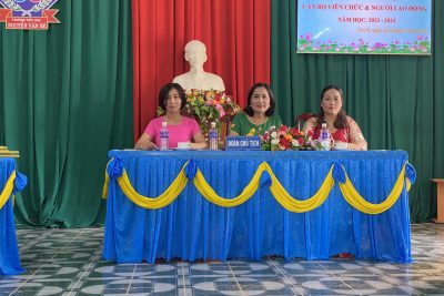 HỘI NGHỊ VIÊN CHỨC – NGƯỜI LAO ĐỘNG NĂM HỌC 2023-2024!