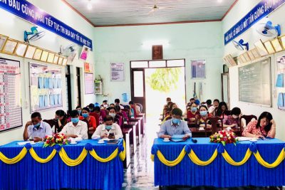 Hội nghị CBVC-NLĐ năm học 2021-2022 thành công tốt đẹp.